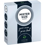 MISTER SIZE Презервативи "mister size" 3 бр. 49 мм. за пениси 10 - 11 см