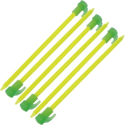 PRO-FORCE Kolíky stanové FLUORESCENČNÍ 20 cm sada 6 ks