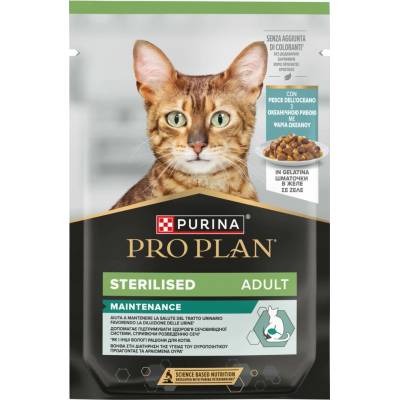 Purina PRO PLAN Sterilised ryba v želé 26x85 g