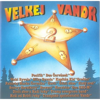 VELKEJ VANDR 2 - RUZNI/FOLK & COUNTRY CD
