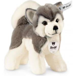 Steiff Originals Bernie хъски, бяла плюшена играчка (104985)