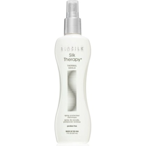 Biosilk Silk Therapy Thermal Shield термозащитен спрей за оформяне с преса и маша без парабени 207ml