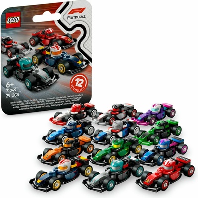 LEGO® Minifigúrky 71049 Zberateľské pretekárske auto F1