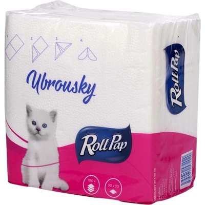 TORO Papírové ubrousky 30x30cm 1V 100ks