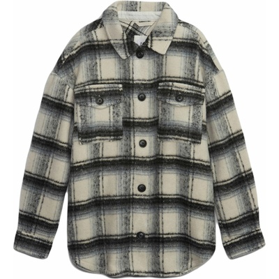 GAP Plaid béžová čierna
