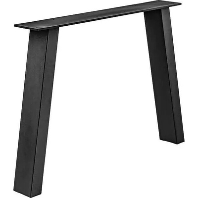 Pur Iternal Black Edition Stolová noha U, 900 × 712 × 150 mm, černá, 2 ks 28242248