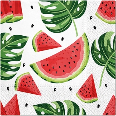 PAW servítky L Tasty Watermelons 33x33cm