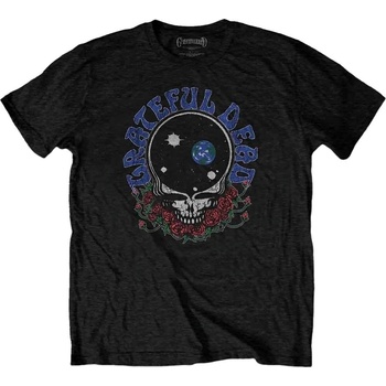 Grateful Dead Риза Space Your Face & Logo Unisex Black XL (GRATETS04MB04)