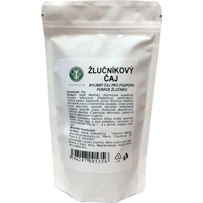 Zelené Drahokamy Žlučníkový bylinný čaj 50 g