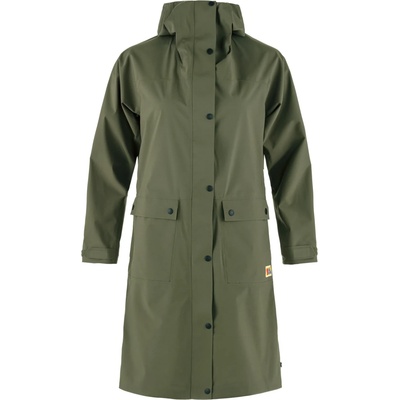 Fjällräven Дамско яке парка Fjällräven Women's Vardag Rain Parka - Laurel Green (104-4556-0513)