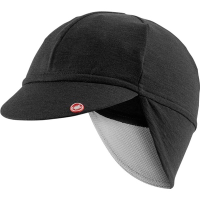 Castelli Bandito Cap Merino čiapka pod prilbu light black