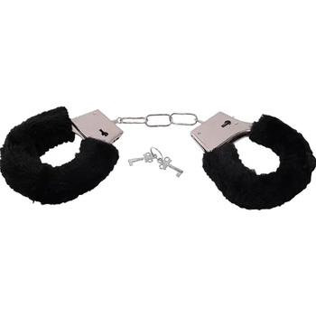 Image 1 of XMS Белезници с пух "furry black" Леки