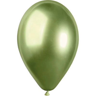 Svet balonku Balónik chrómový SHINY Kiwi 33 cm