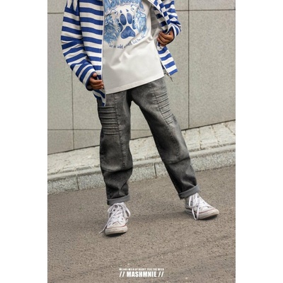 All for kids Chlapecké kalhoty baggy jeans šedé – Sleviste.cz