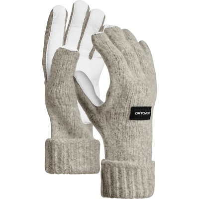 Ortovox Ръкавици Ortovox Classic Wool Glove Leather Gloves - Grey Blend (202-8310-0212)
