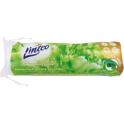 Linteo Elite Premium kosmetické tampóny odličovací aloe vera 80 ks