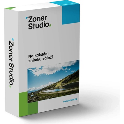 ZONER SOFTWARE Zoner Studio na 1 rok pro 1 uživatele ZPSX-SUB-00 – Sleviste.cz