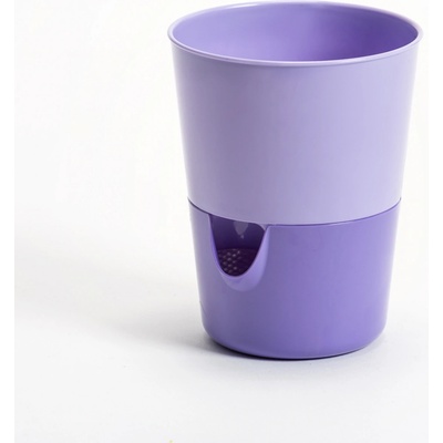 Plastia Samozavlažovací květináč Rosmarin 11 cm sv. + tm. levandulový