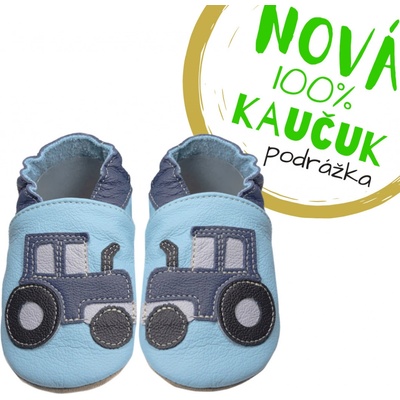 Babice kožené barefoot BA 229 Traktor – Hledejceny.cz
