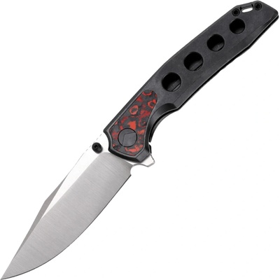 FerraMonster Valken M390 Belt Satin with Titanium With CF handle FM23005-C