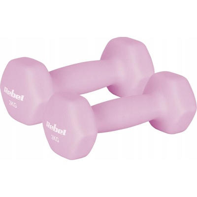 Rebel Neoprenové činky 2 x 2 kg 2 ks