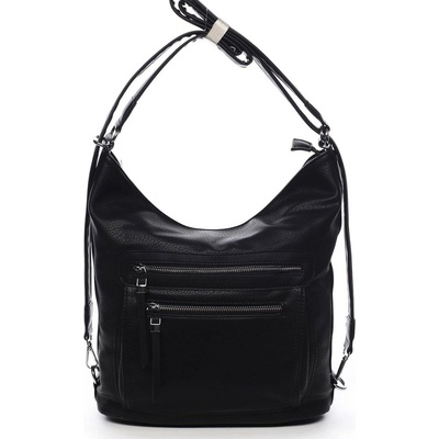 Romina & Co. Bags dámská kabelka /batoh D234 černá