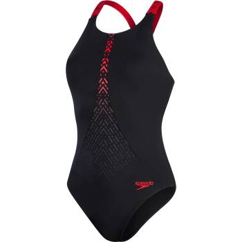 Speedo Бански костюм Speedo Women's Hydropro One Piece Swimsuit - Black/Red