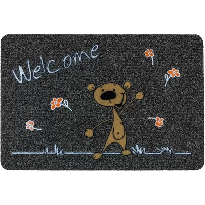 Astra Flocky Color Welcome šedá 60 x 40 cm