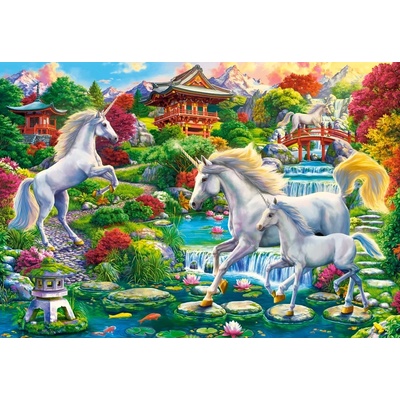 Castorland - Puzzle Unicorn Garden - 1 500 piese