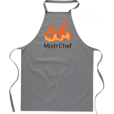 Povidlo.cz Zástěra MistrChef Šedá