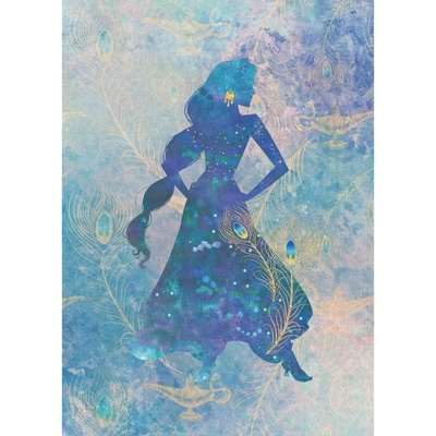 Komar Vliesová fototapeta Jasmin Silhouette rozměry 200 x 280 cm