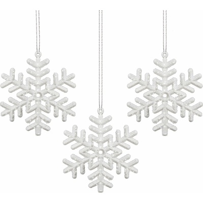 Springos CA0041 VIANOČNÉ OZDOBY HVIEZDIČKY 9,5 CM 3 KS.