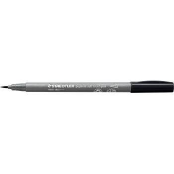 STAEDTLER Флумастер Staedtler Pigment soft Brush 372, черен (31658-А-ЧЕРЕН)