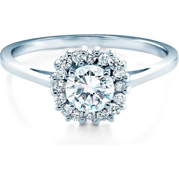 Image 1 of SAVICKI Годежен пръстен savicki: бяло злато, бял сапфир