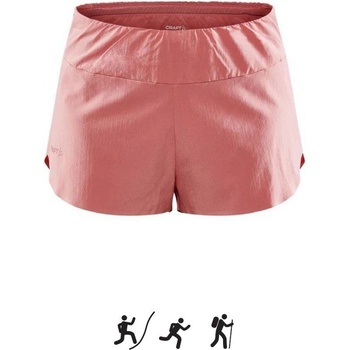 Craft W šortky PRO Hypervent Split růžová