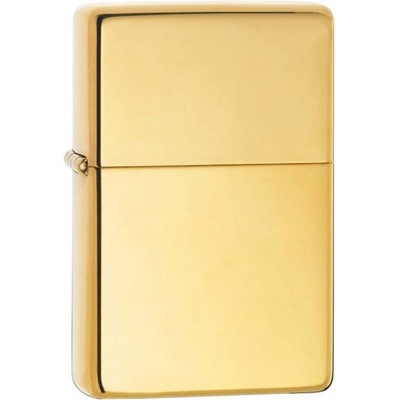 Zippo Benzínový High Polish Brass Vintage 24129