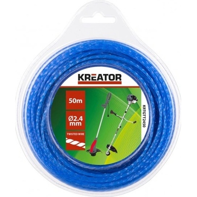KRTGTT2450 - Struna kroucená 2,4 mm x 50 m