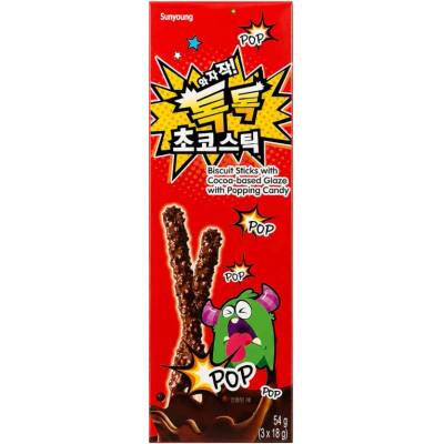 Sunyoung Tyčinky s Popping čokoládou 54 g