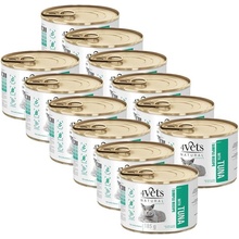 4Vets Cat Natural Simple Recipe with Tuna 12 x 185 g