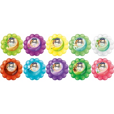 Arola Osvěžovač vzduchu gel sada mix 10 x 150 g