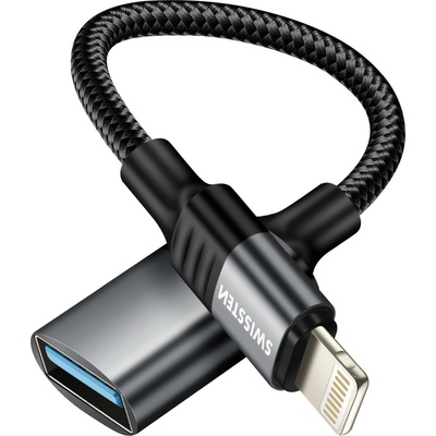 Swissten 73501217 USB A/Lightning, 0,12m