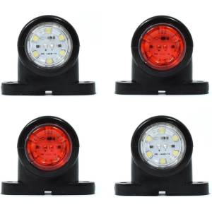  Габарит-рогче FR0105 12 LED 5 cm 12-24V