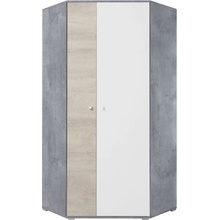 Meblar Sigma SI2 L/P beton/biela/dub