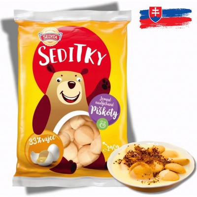 Sedita Seditky piškoty kulaté 120 g – Zbozi.Blesk.cz