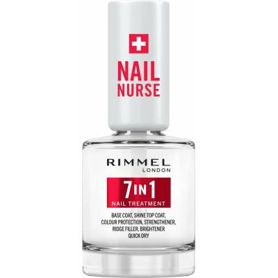 Rimmel Nail Nurse 7-in-1 podkladový a vrchní lak na nehty 7 v 1 12 ml