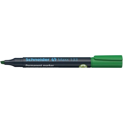Schneider Алкохолен маркер, 1-4 мм, изрязан, SCHNEIDER "Maxx 133", зелен 113304 (113304)