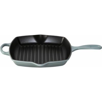 Le Creuset Grillpfanne Gusseisen Quad. Sea Salt 26 cm