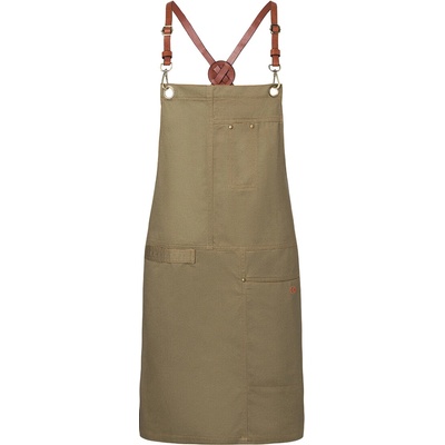 G.Gastro Karlowsky Zástěra s laclem Urban X-Style khaki D9785878