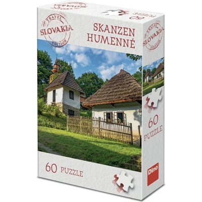 DINO Turistická edícia Slovensko Skanzen Humenné 60 dielov