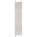 vidaXL Плисирана щора Светло сиво 40x200 cm Ширина на плата 39, 4 cm (4015352)